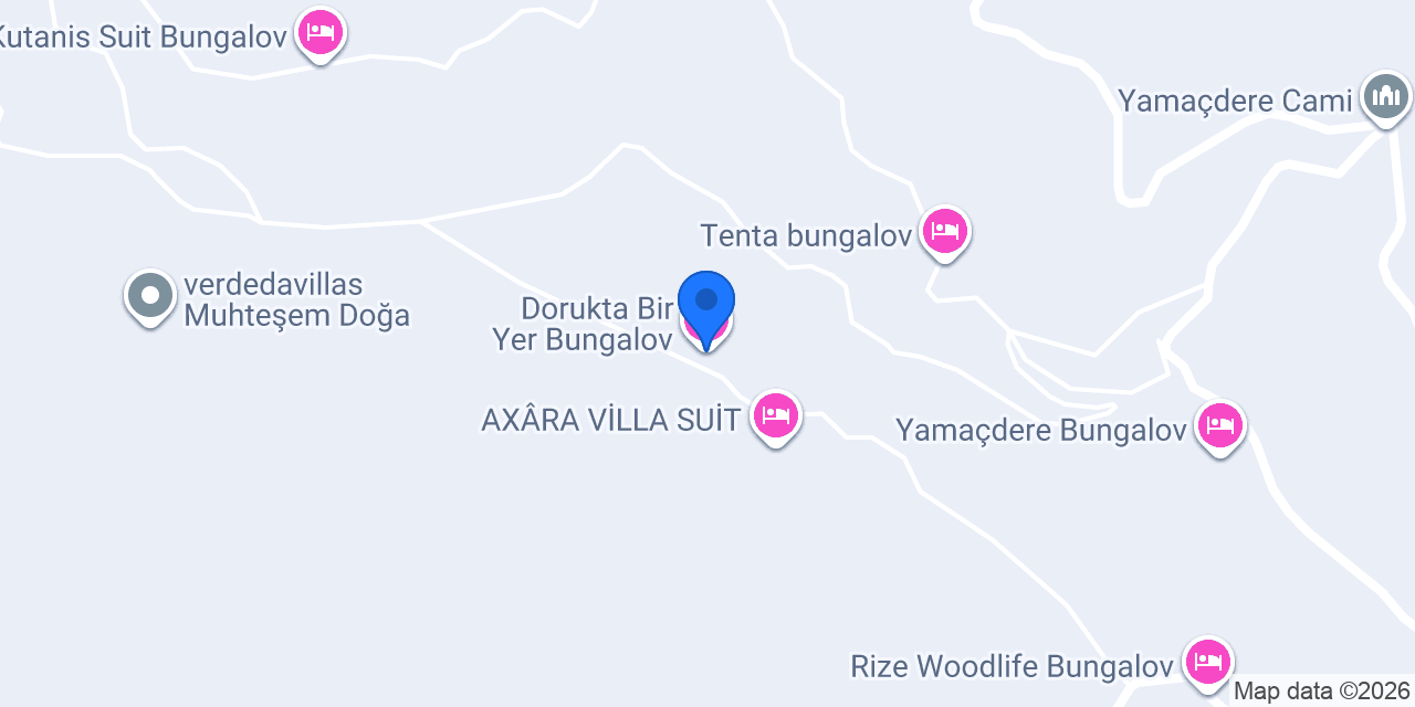 Dorukta Bir Yer Bungalov konumu