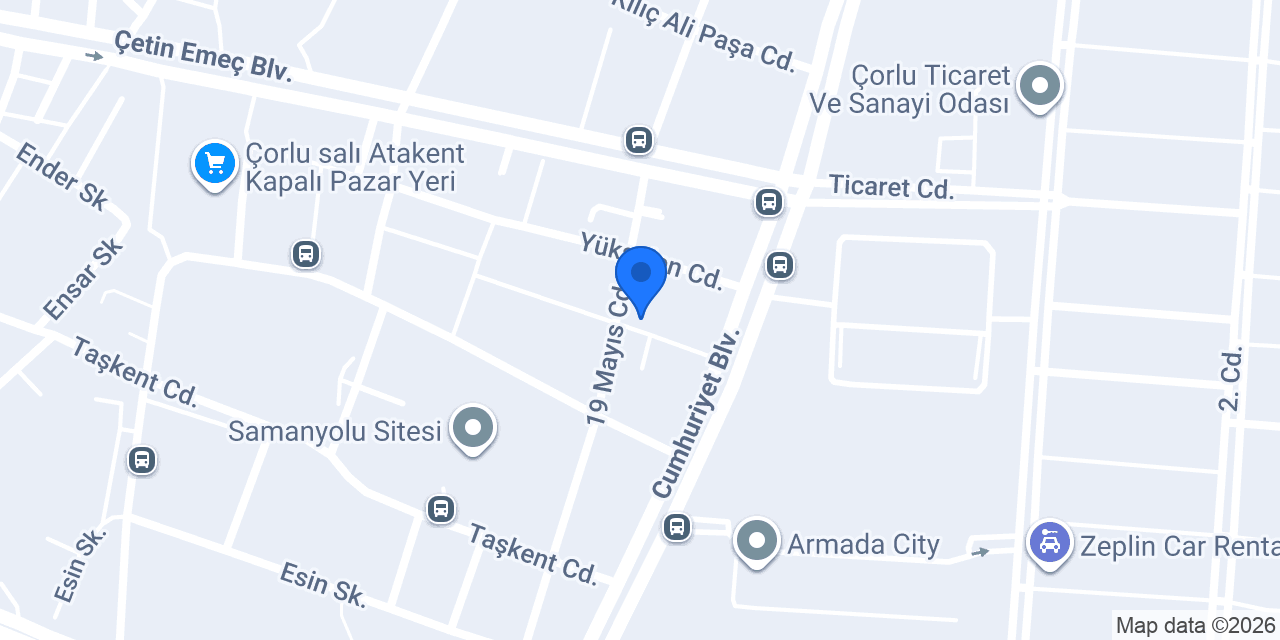 TURVA GAYRİMENKUL konumu