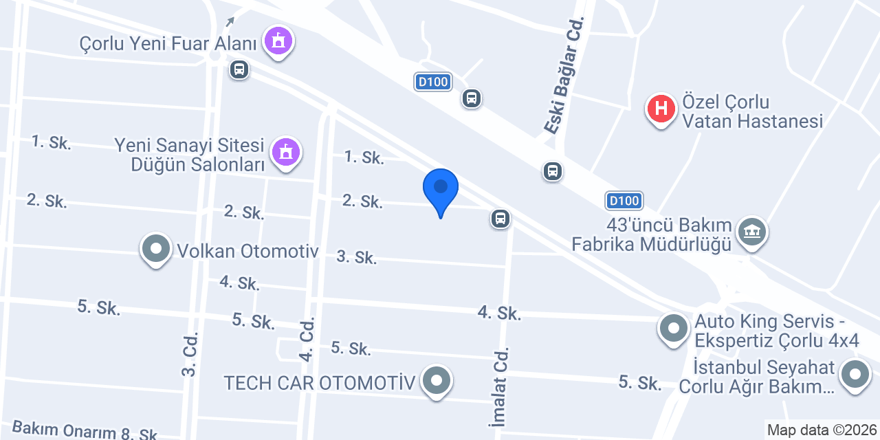 MAES Ltd. Şti. konumu