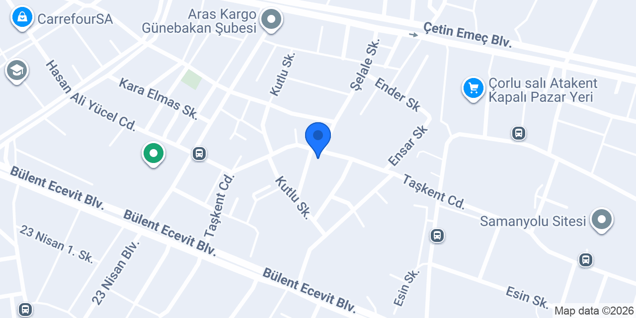 ÇORLU EXOTİC PETSHOP konumu