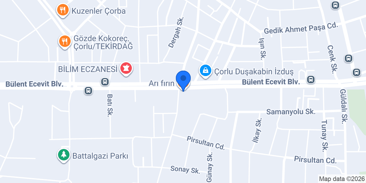 Arı fırın konumu