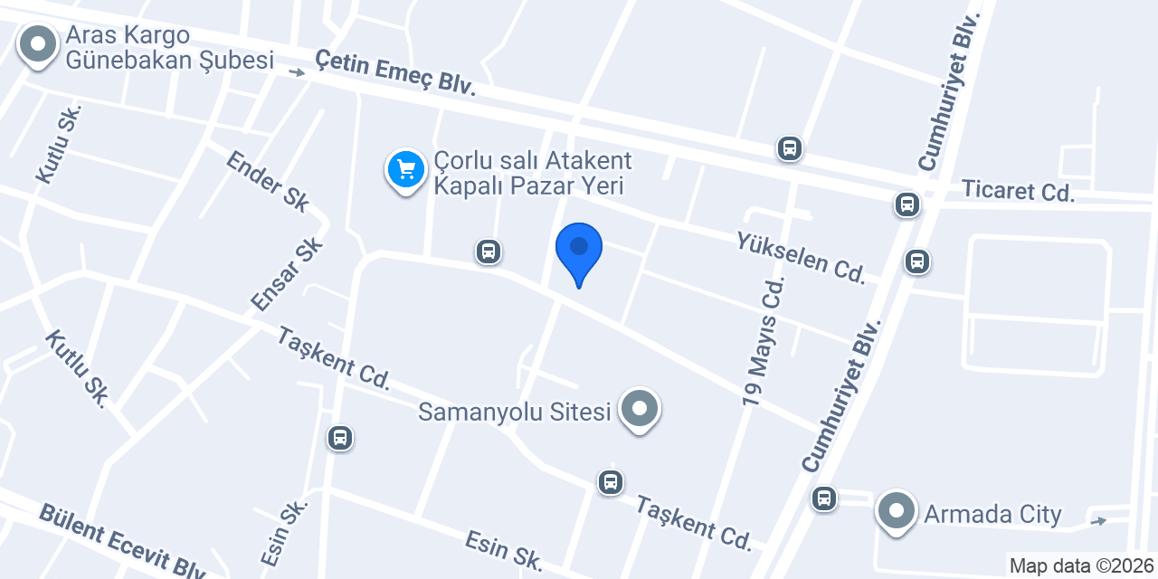 Atakent Eczanesi konumu