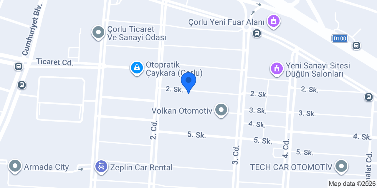 Aşkınlar Otomotiv konumu