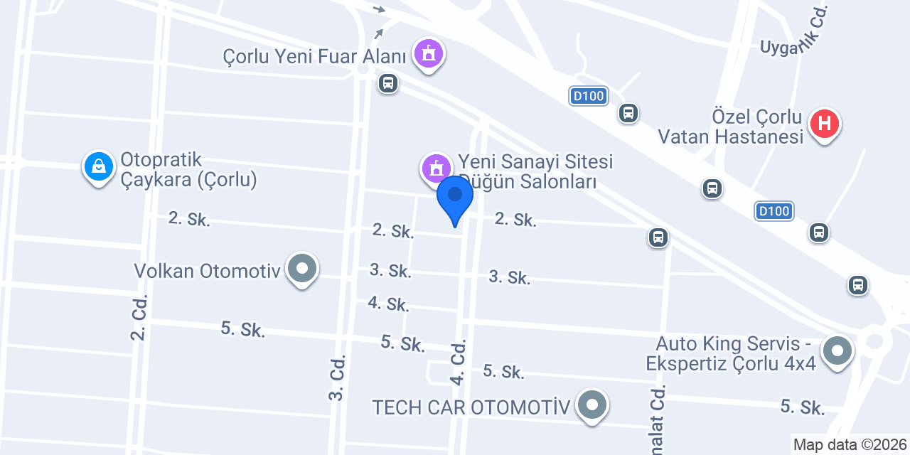 Ufuk Oto IVECO konumu