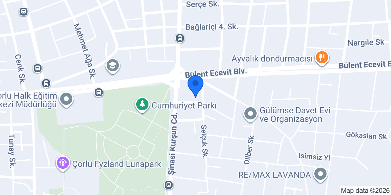Çorlu Lg Yetkili Servis konumu