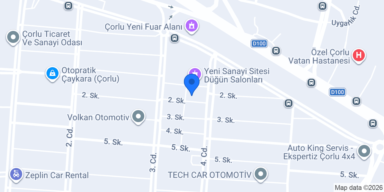 SERR OTO AKSESUAR konumu