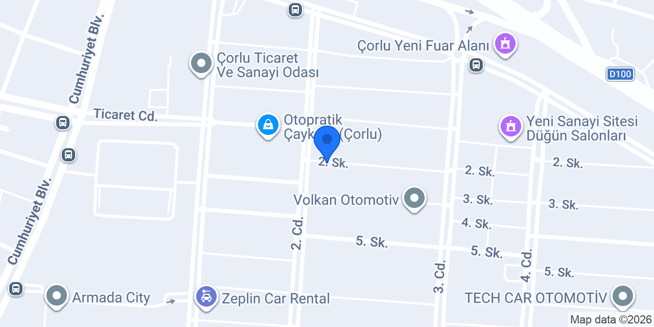 Sinan Otomativ konumu