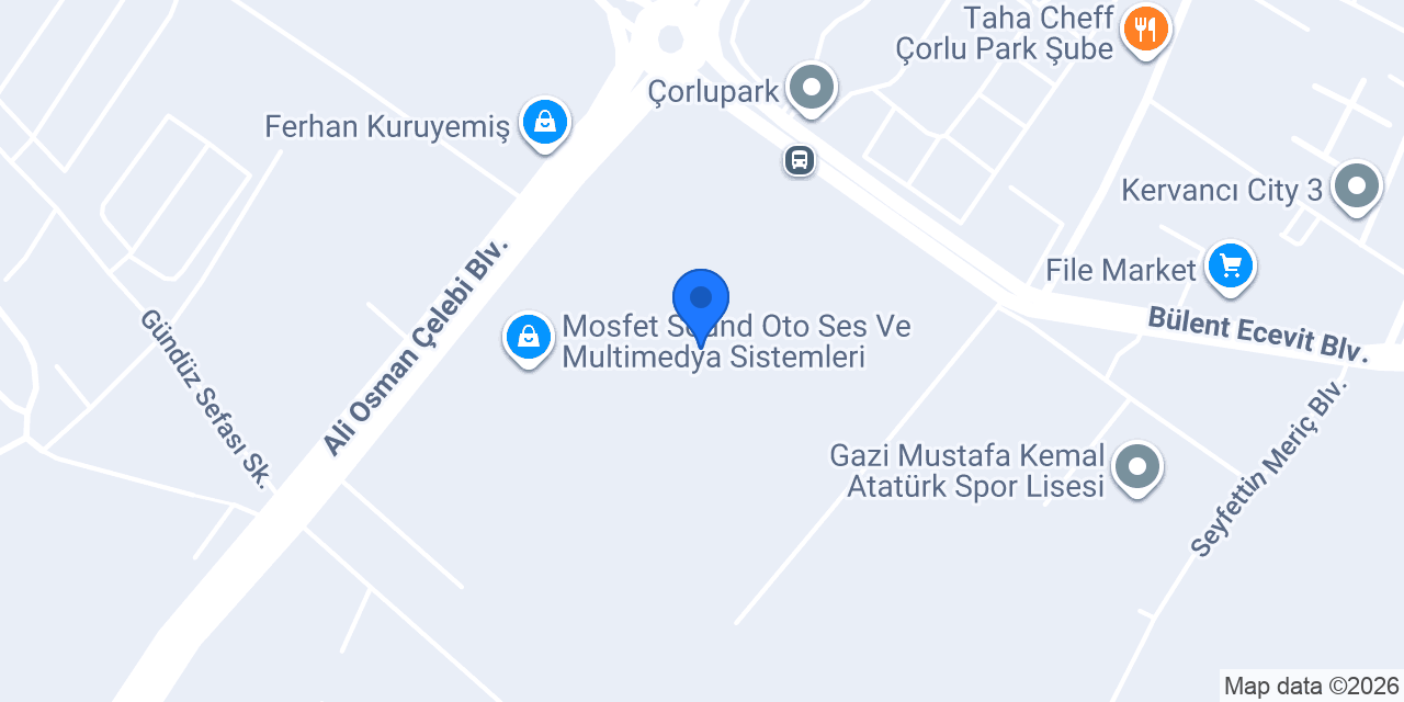 Ender Lojistik - Çorlu Depo konumu