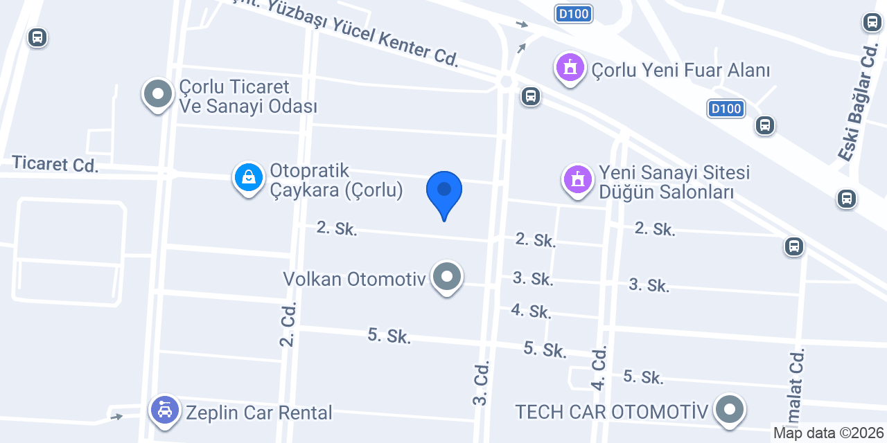 Güven İş Dizel Servis konumu