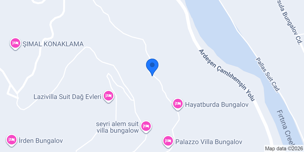 Ferah Bungalov konumu
