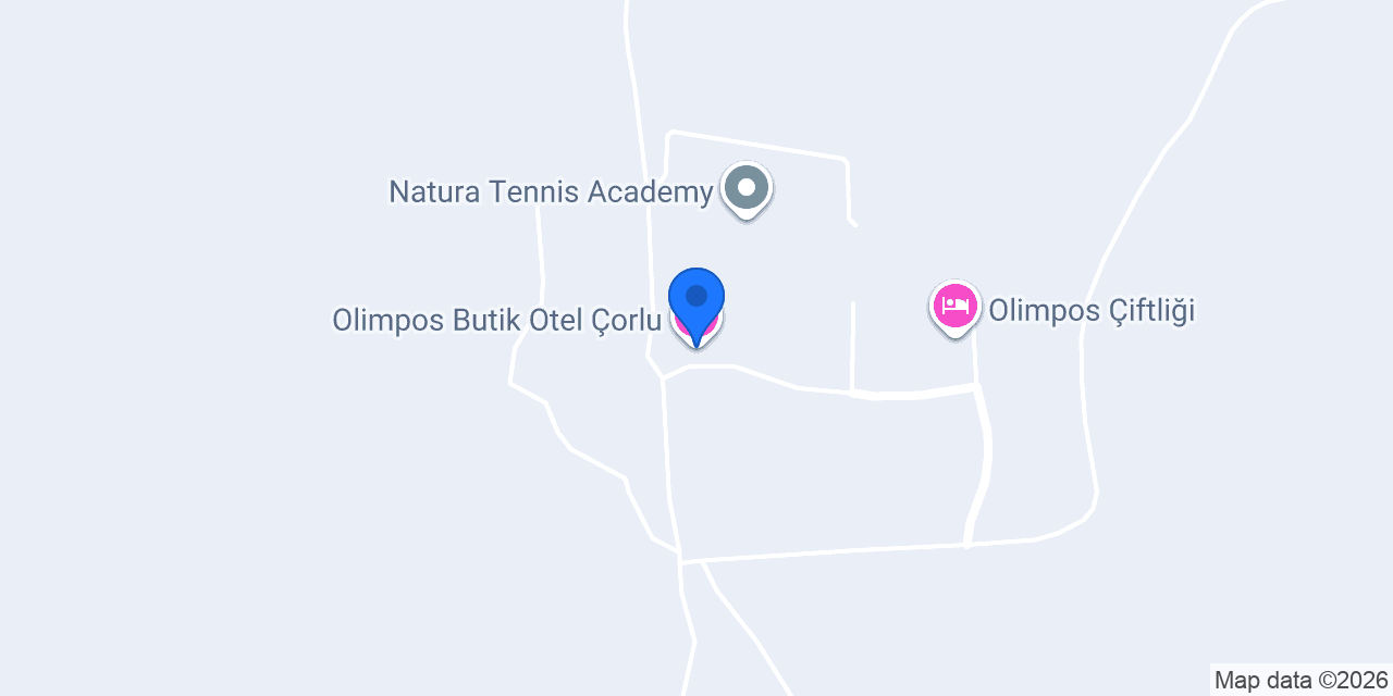 Olimpos Butik Otel Çorlu konumu