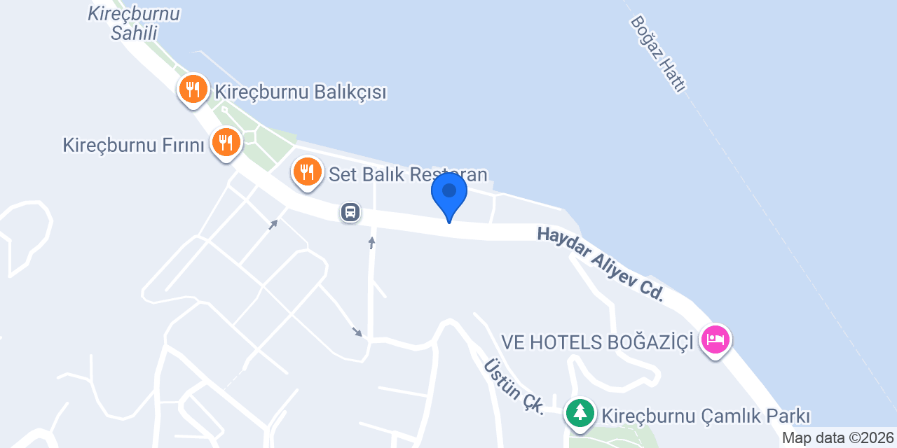 Kireçburnu Mahallesi konumu