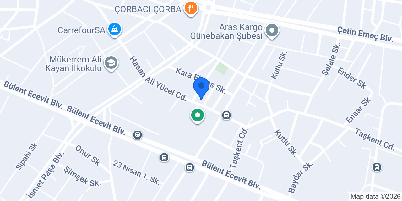 Çorlu'da Yaşam Emlak konumu