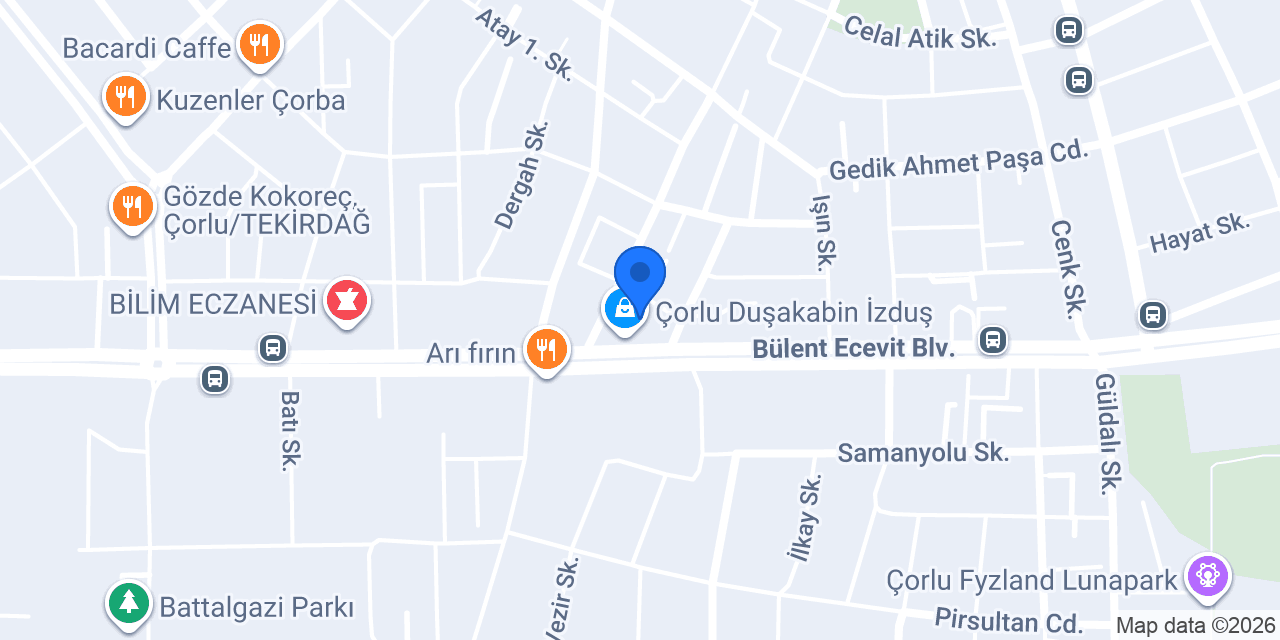 Temizlik Gross Çorlu konumu
