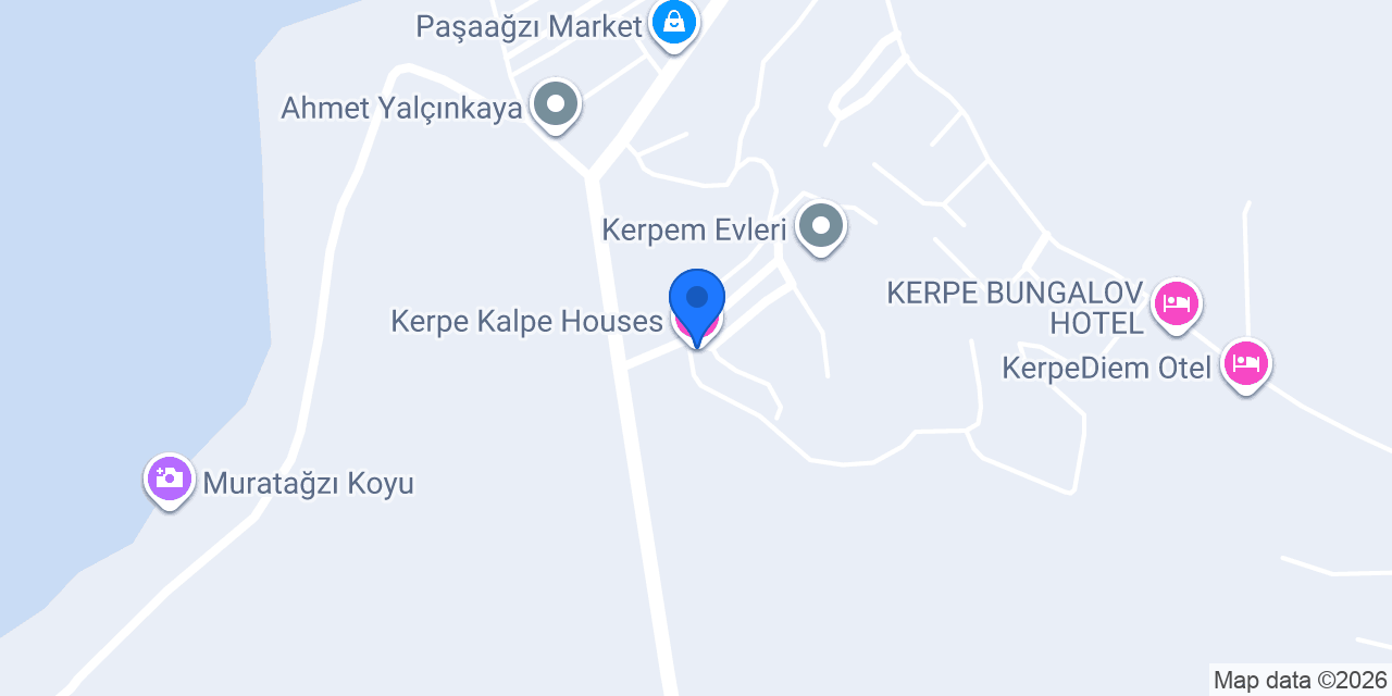 Kerpe Kalpe Houses konumu