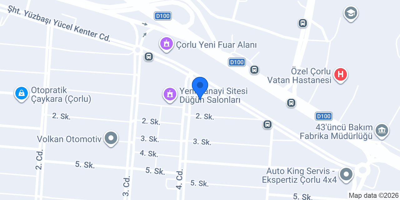 TRAKYA OTO DÖŞEME konumu