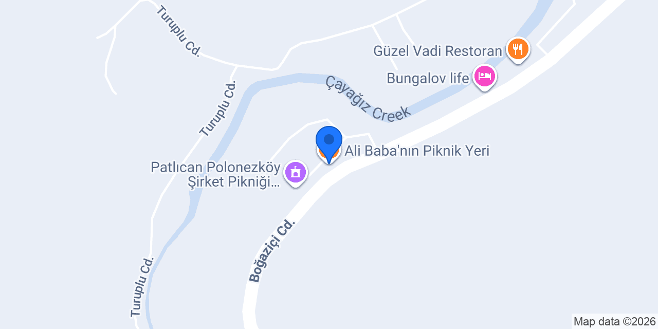 Ali Baba'nın Piknik Yeri konumu