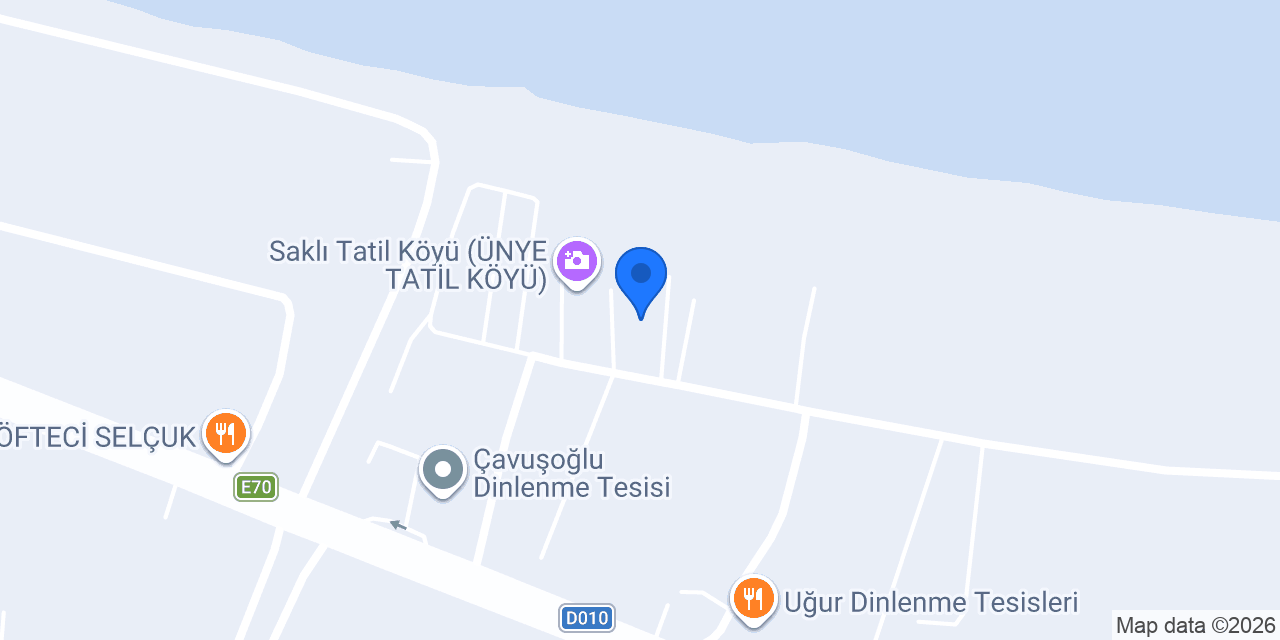 DENİZ TATİL EVLERİ konumu