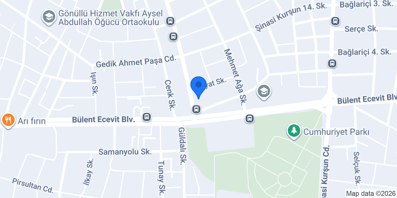 Canısı Tekel Büfe konumu