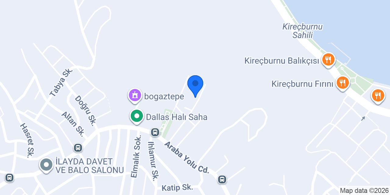 Villa Rent In Tarabya konumu