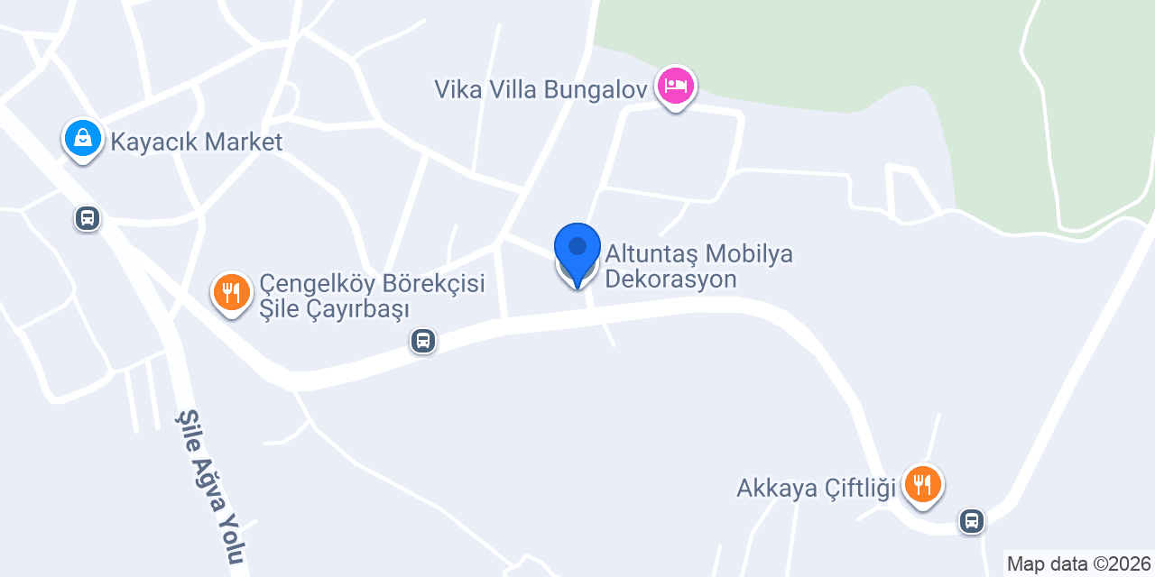Altuntaş Mobilya Dekorasyon konumu