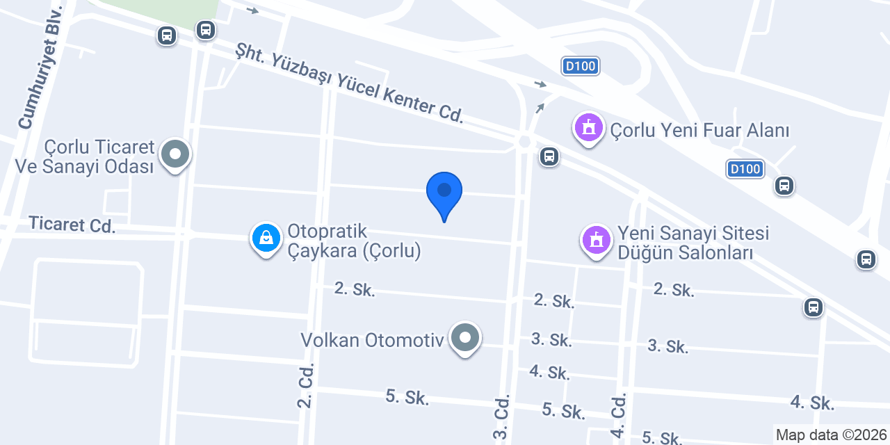 EMRE OTOGAZ TEKİRDAĞ/ÇORLU konumu