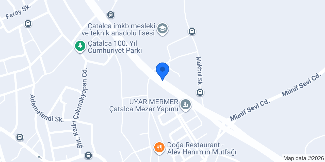 çatalca piknik alanları konumu