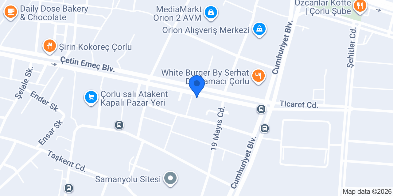 Antre Mimarlık konumu