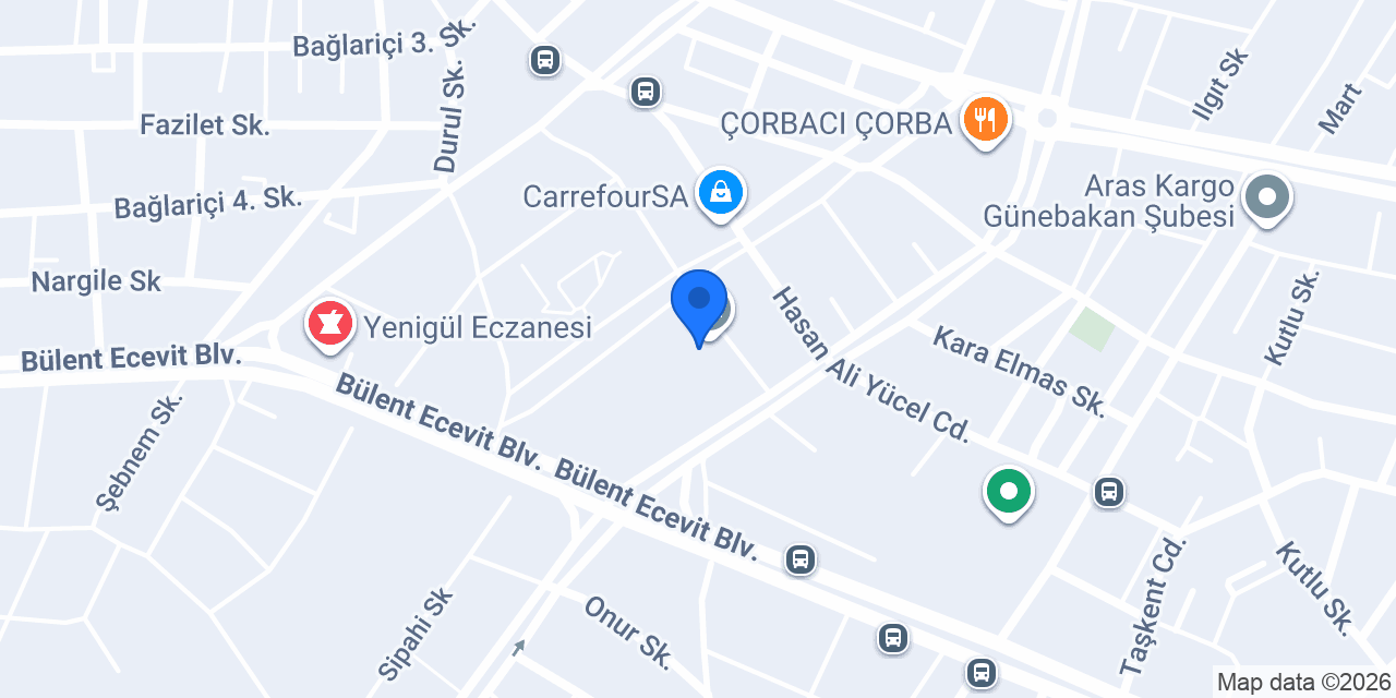 Mükerrem Ali Kayan İlkokulu konumu