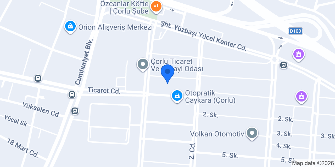 Sarıgül Oto Ekspertiz konumu