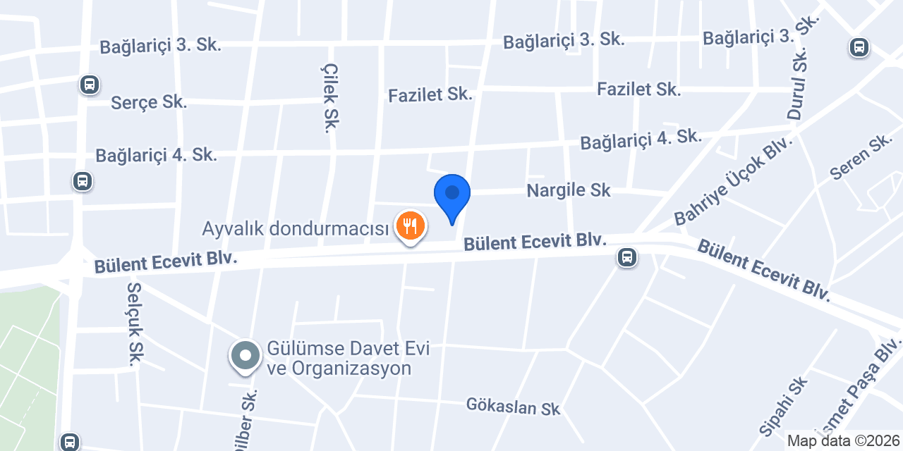 Çorlu Konfor Yatak konumu