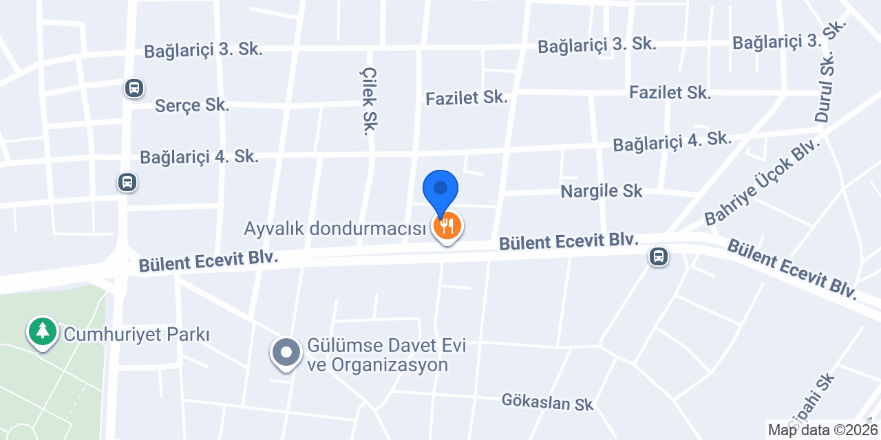 Özgöçmenler Döner İskender konumu