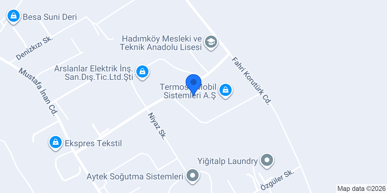 Haksel Büro Mobilyaları konumu