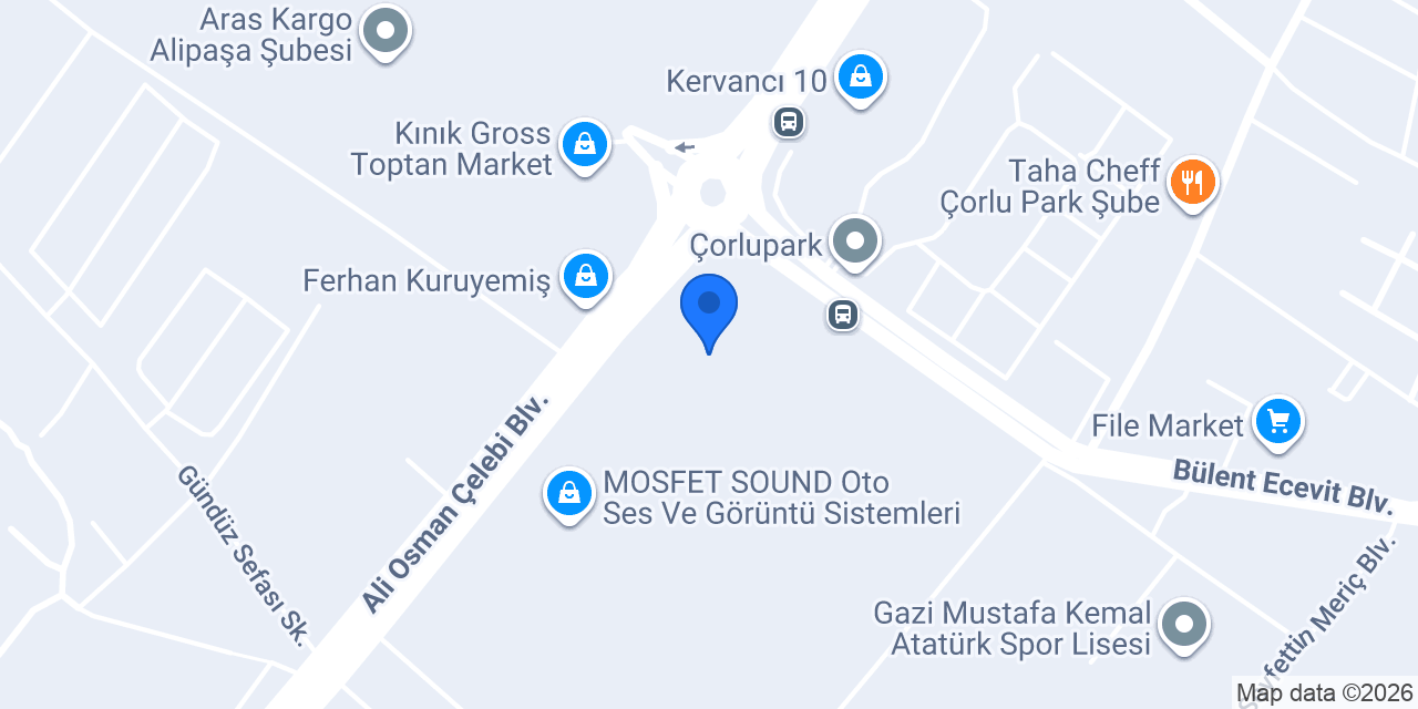 Doruk Duş konumu