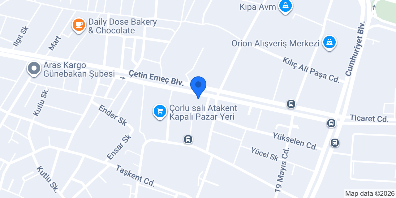 Ceo Mimarlık konumu