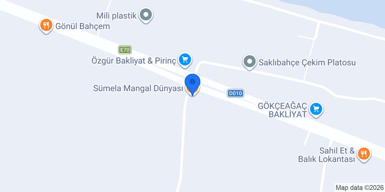 Sümela Mangal Dünyası konumu
