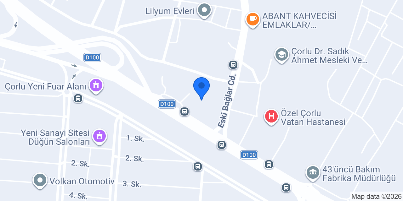 Emircan Sigorta - ÇORLU konumu