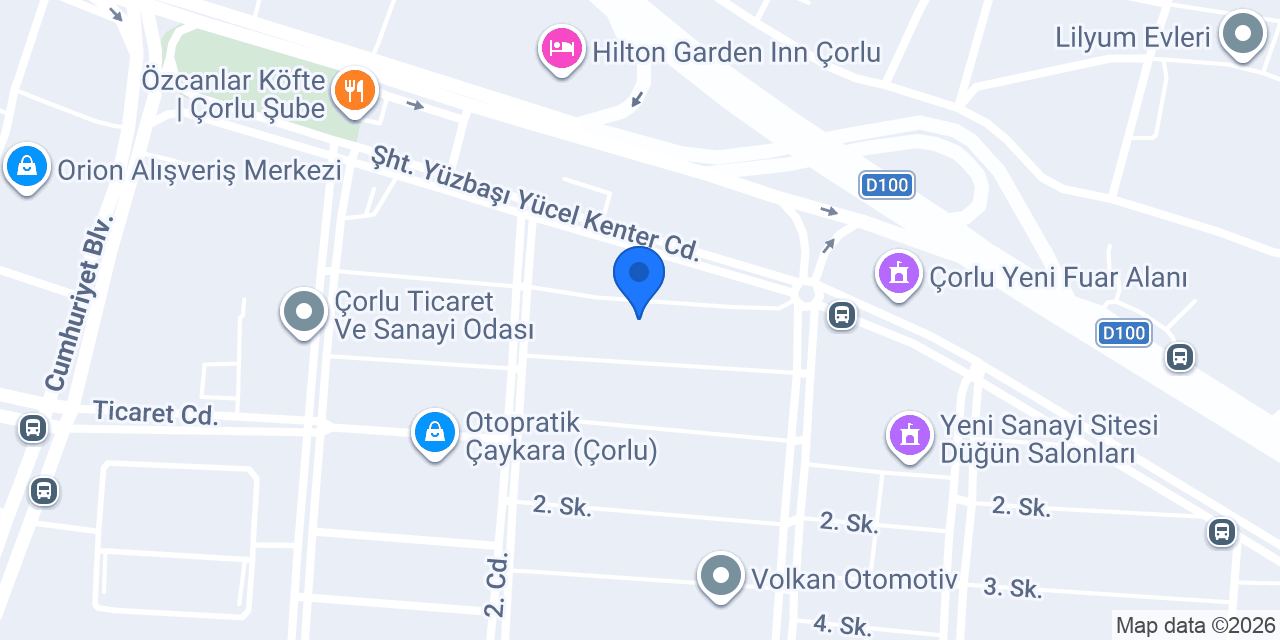 Ertuğ Oto Aksesuar Ve Yedek Parça konumu