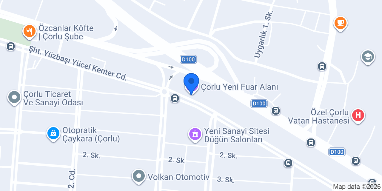 Renkly Fuarcılık konumu