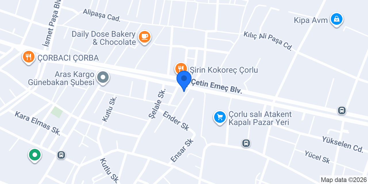 Diş Hekimi Semiha Hacıoğlu Kavut konumu