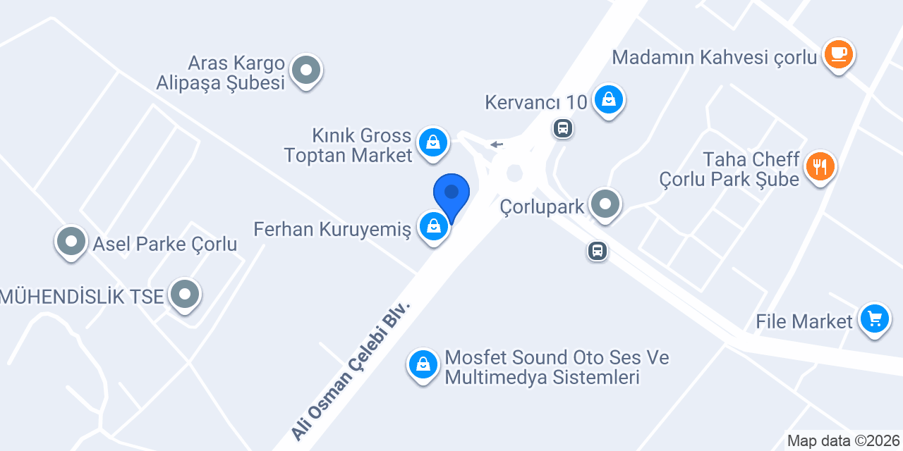 Efece yemek konumu