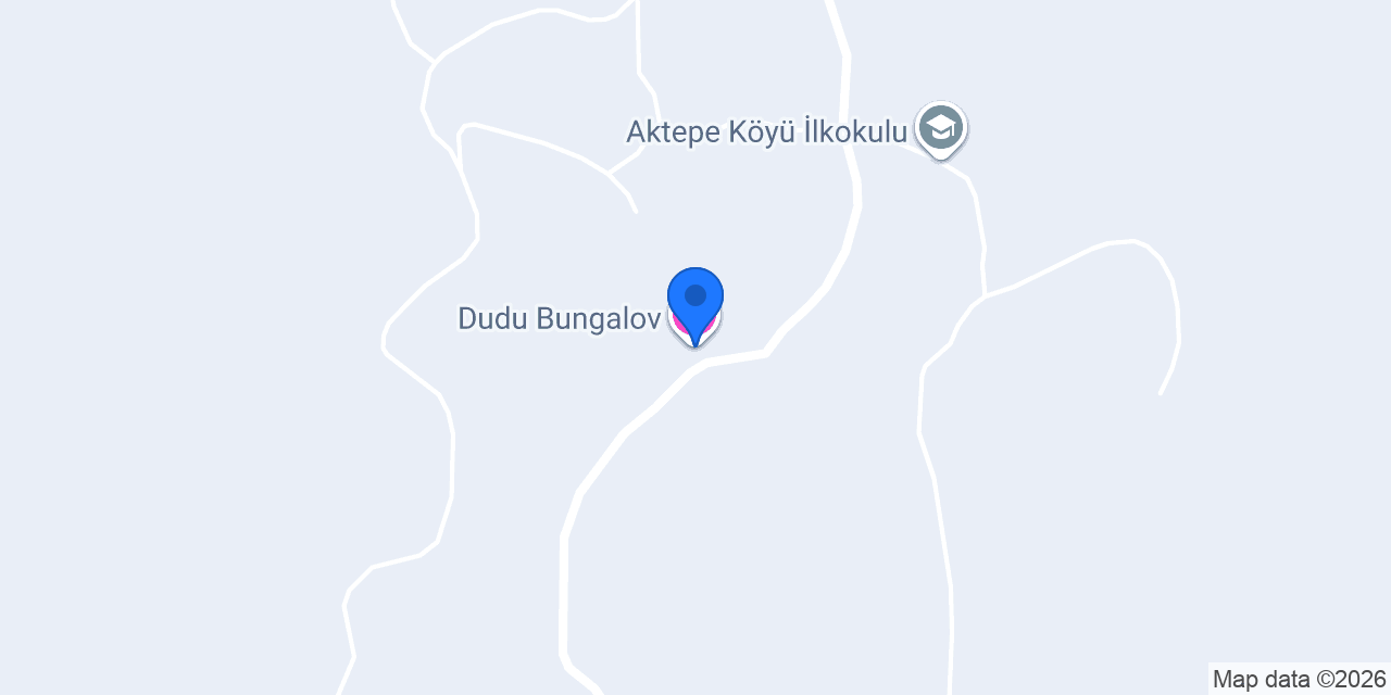 Dudu Bungalov konumu