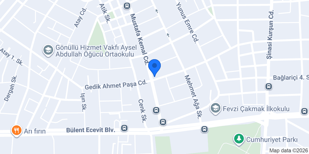 Onur Market konumu