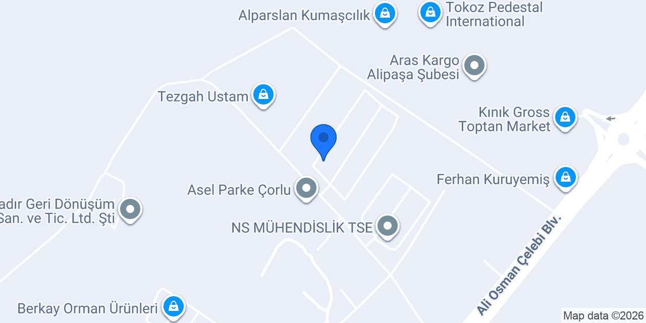 Alther Engineering Industry and Trade Ltd. St. konumu