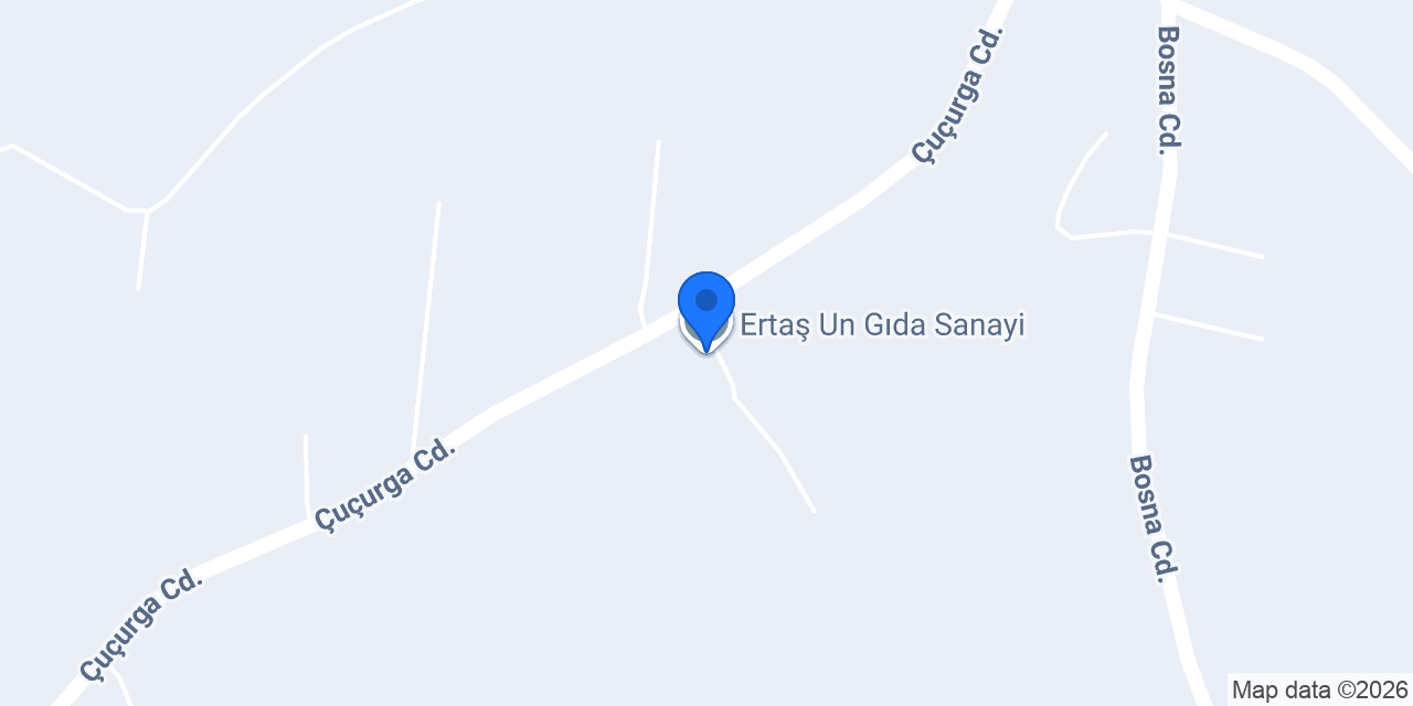 Ertaş Un Gıda Sanayi konumu