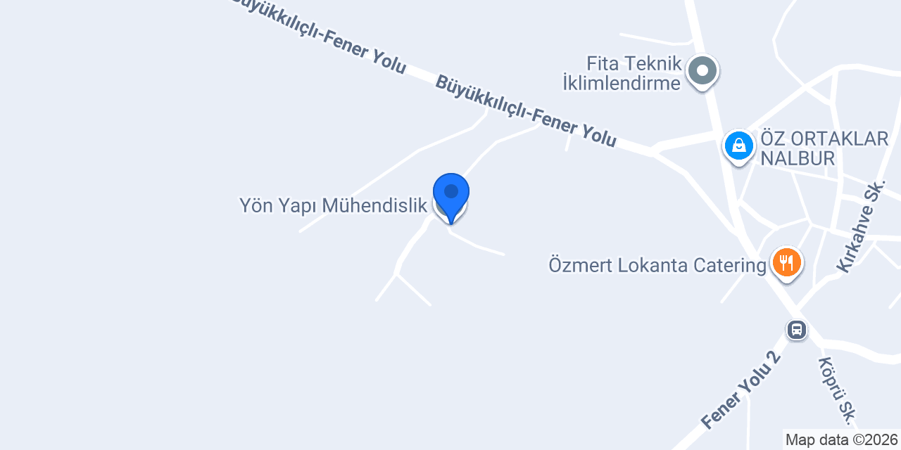 Yön Yapı Mühendislik konumu