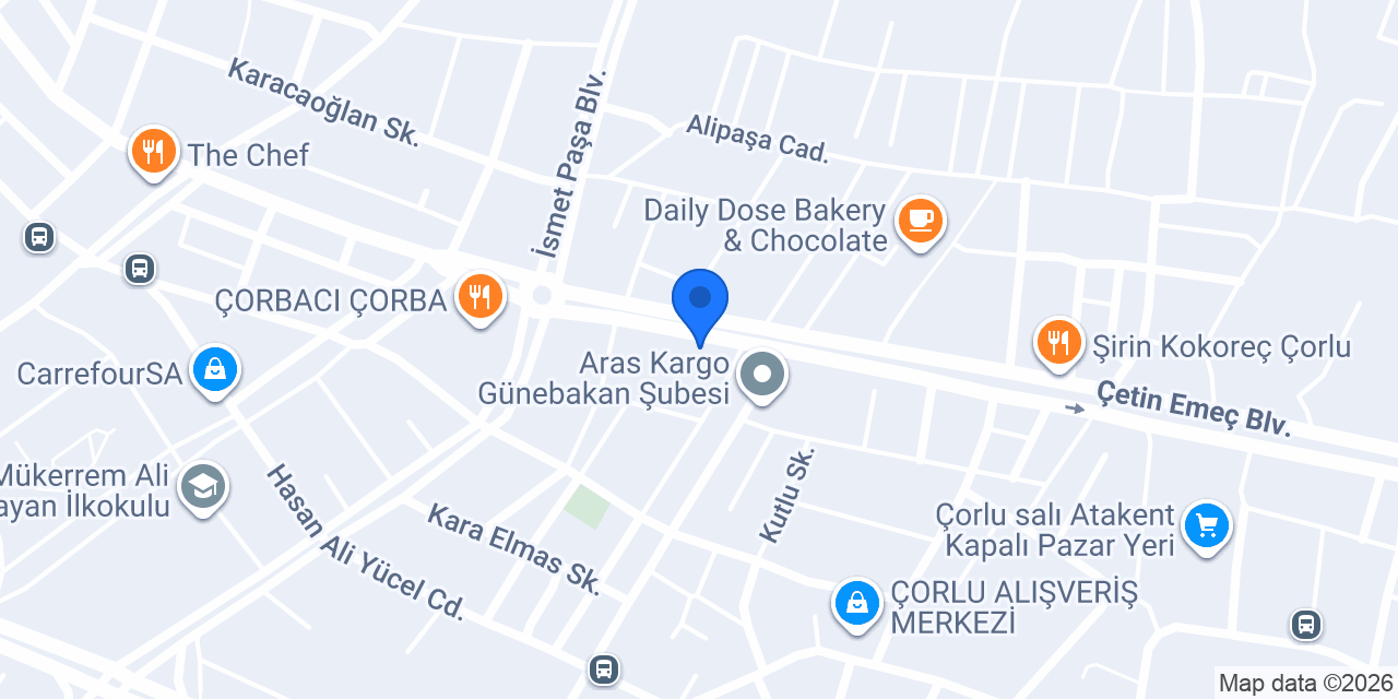 Burcu Çilek Masaj Salonu konumu