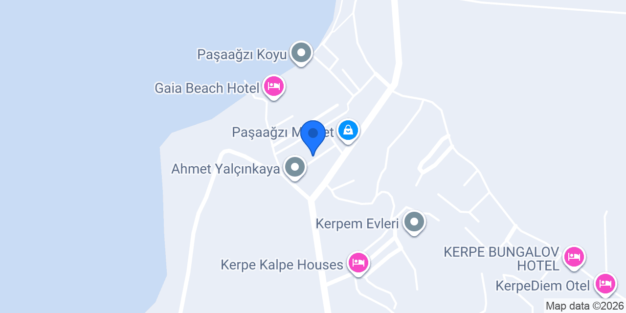 Kerpe Didem Apart Otel konumu