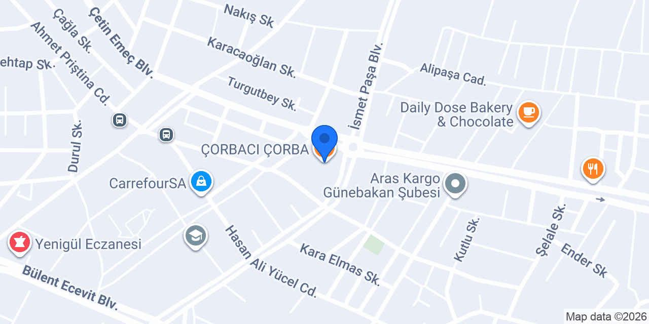 ÇORBACI ÇORBA konumu