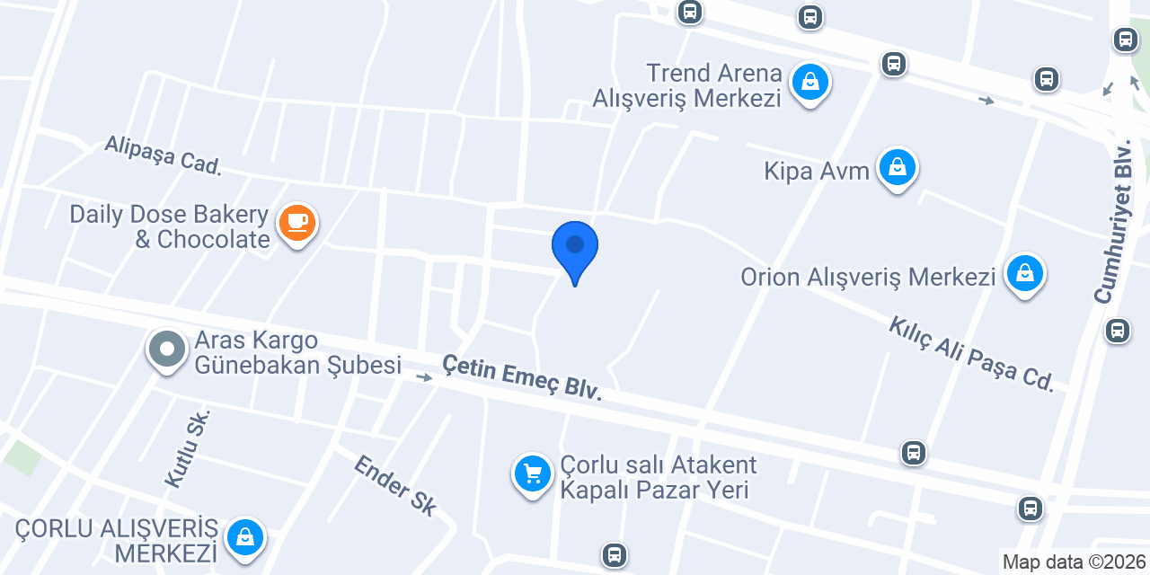 TRAKLAR SİGORTA konumu
